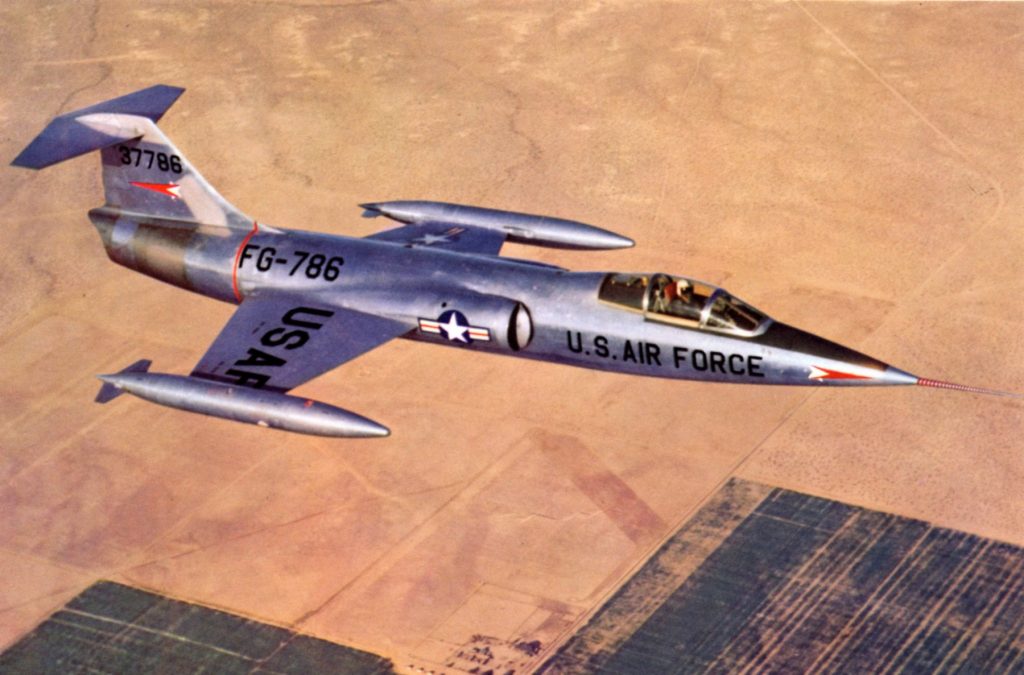 Today in Aviation History: First Flight of the Lockheed F-104 Starfighter 12 Lockheed XF 104