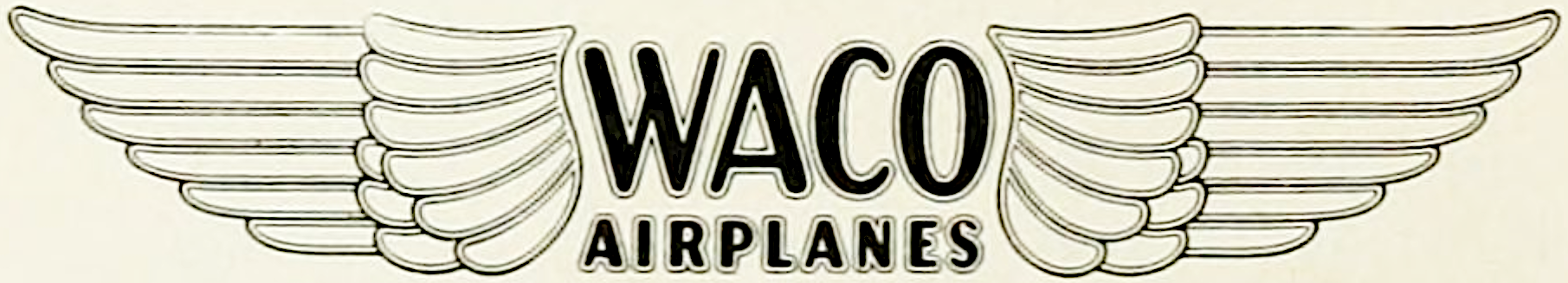 WACO Fly-in 2022 10 Logo for the WACO Airplane Company.