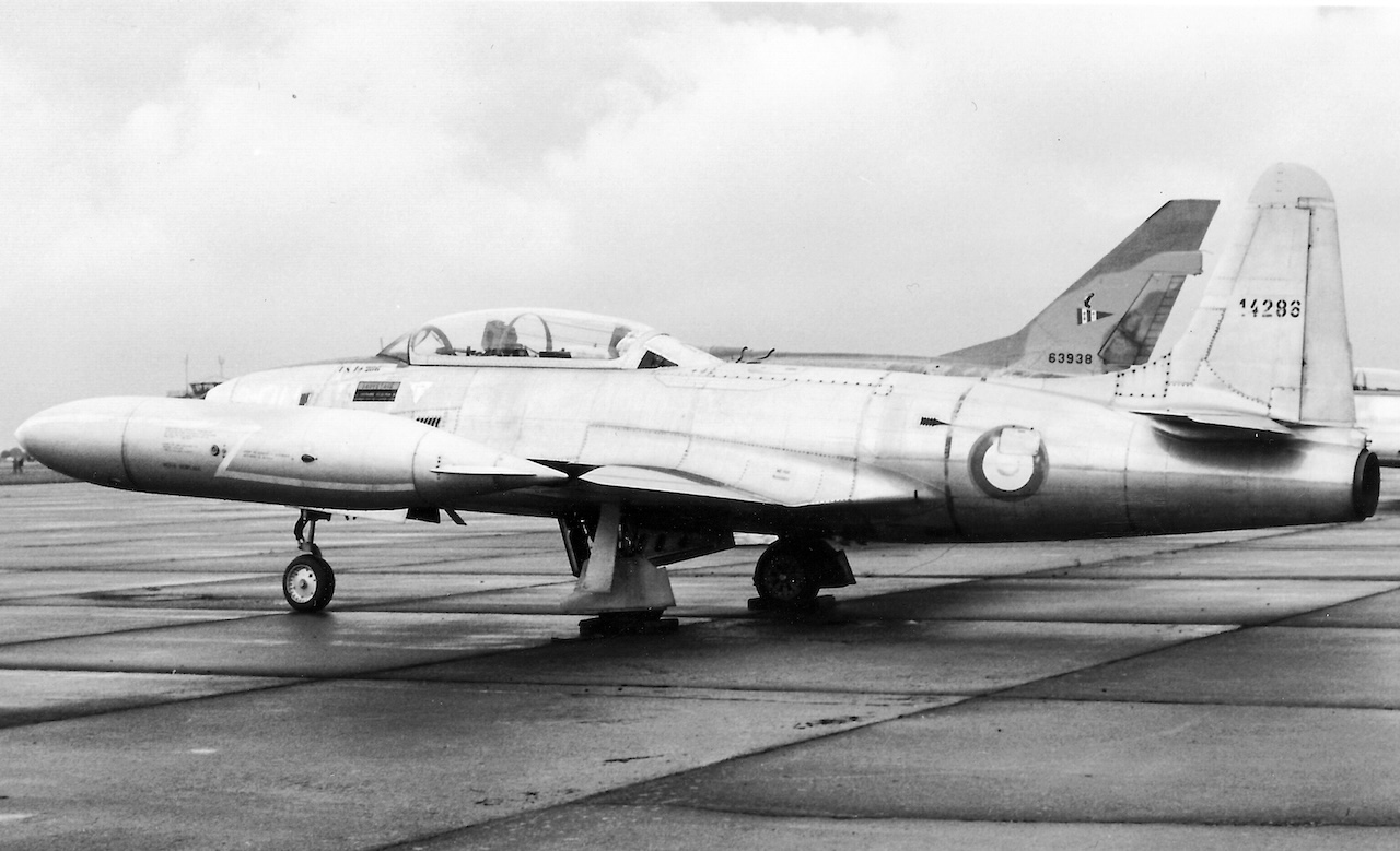 Tillamook Air Museum Welcomes Historic Lockheed T-33 Shooting Star 12 Lorence R Fizia Photo eLaRef June 17 1978 Sculthorpe