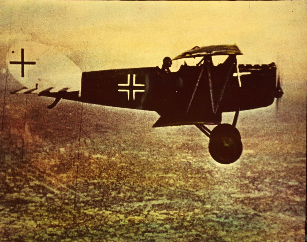 World War I Aircraft Restorations at Seattle's Museum of Flight 12 Louis C. Buck Kennell flying his Pfalz D.XII over Los Angeles 1939