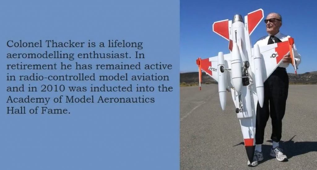 Texas Raiders One-Wheel Tribute 16 Lt. Col. Robert Thacker 2010 Academy of Model Aeronautics HoF