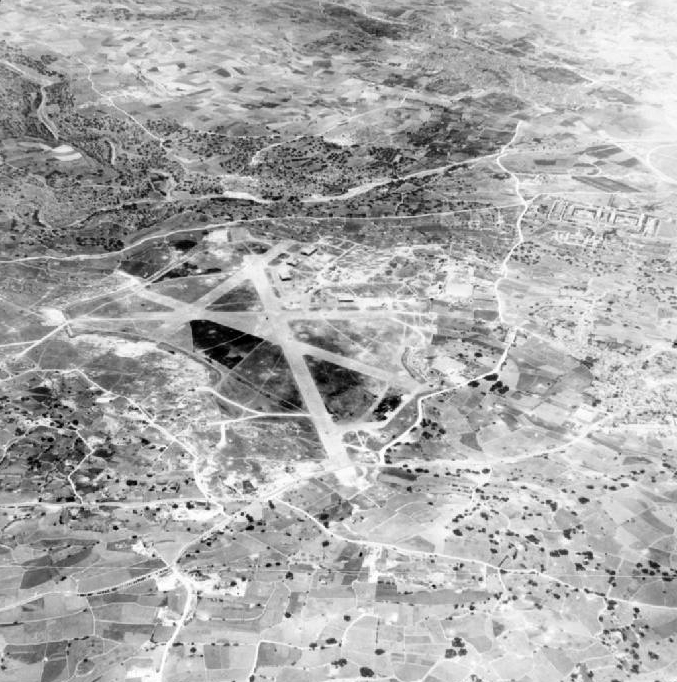 Adrian "Warby" Warburton: The Fearless RAF Pilot Who Redefined Aerial Reconnaissance in Malta 10 Luqa airfield Malta aerial photo 1941