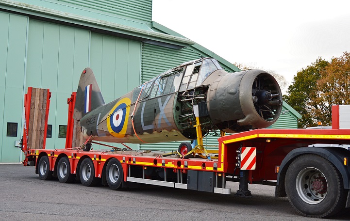 Defiant, Lysander and Gladiator Moved to Cosford 15 '©Trustees of the Royal Air Force Museum’