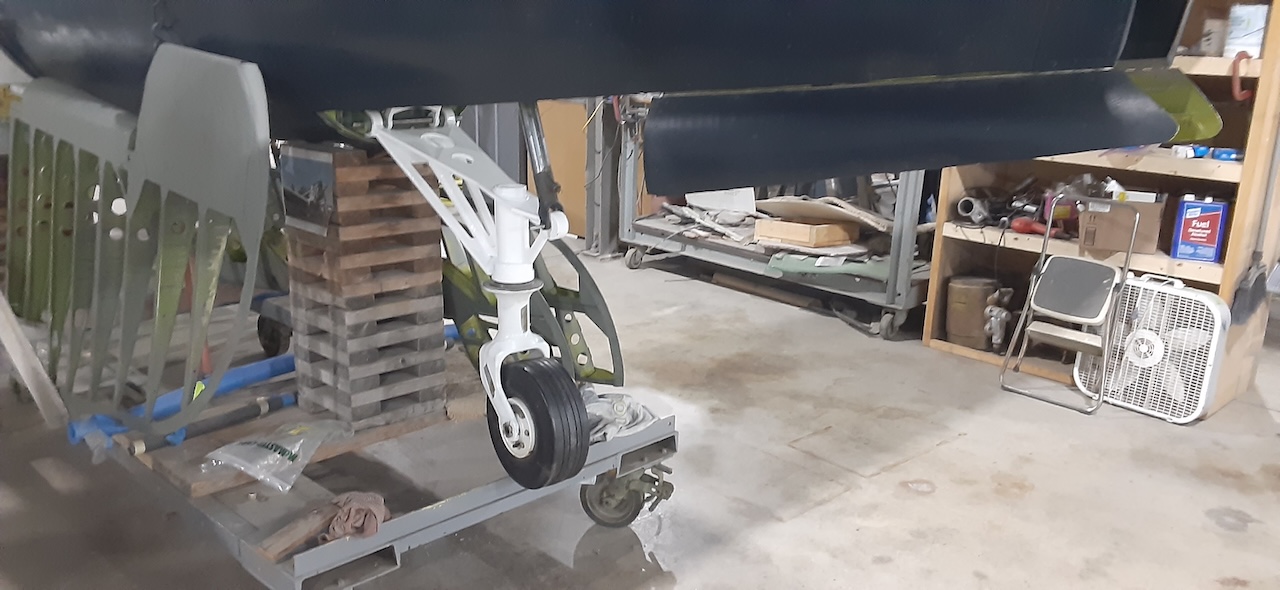 MAPS Air Museum’s FG-1D Corsair Restoration Update 15 MAPS Air Museum FG 1D BuNo.7667150426 110427