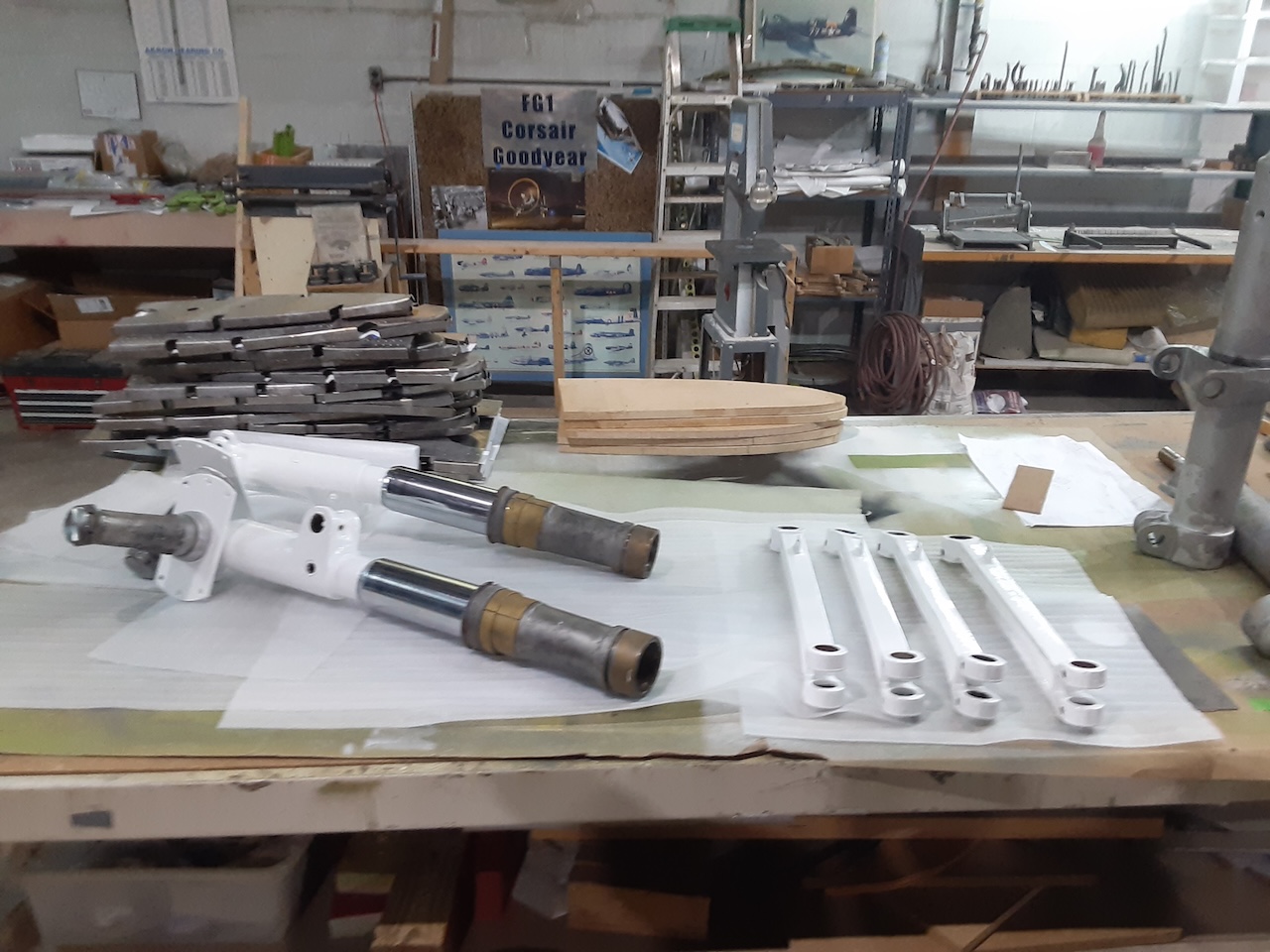 MAPS Air Museum’s FG-1D Corsair Restoration Update 11 MAPS Air Museum FG 1D BuNo.76671703 200630