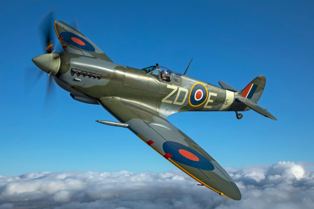 Combat Veteran Spitfire MH415 Joins Germany’s Flying Legends 11 MH415 Spitfire John Dibbs Photo 1