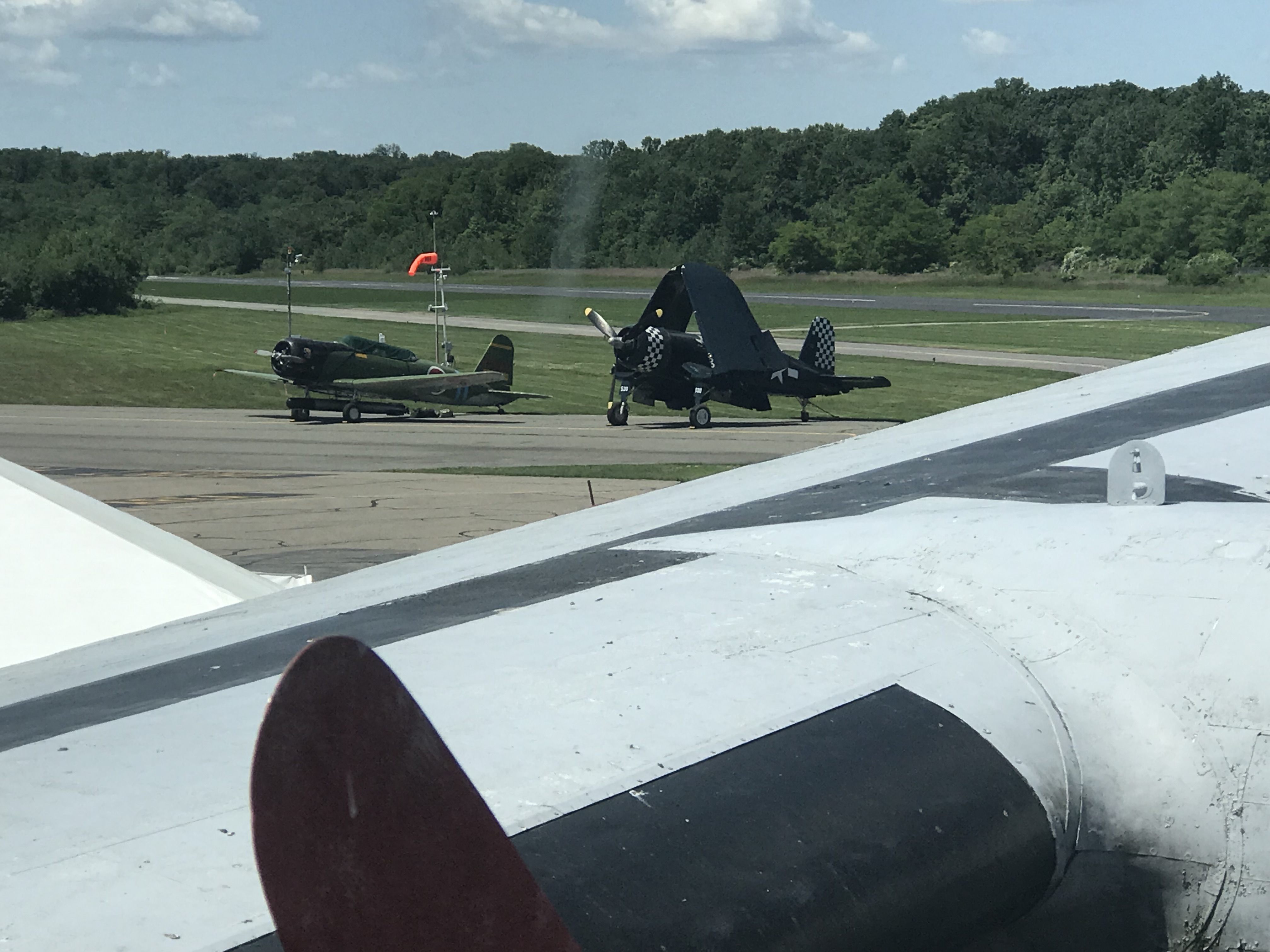 An Aerial Odyssey - Touring the Northeast in a 'Nakajima Kate' 12 MONDAY AFTER AIRSHOW AT GREENWOOD LAKE