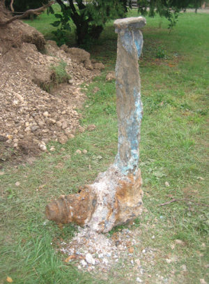 Macchi C.205 Veltro Crash Site Excavation 11 Macchi C.205 propeller