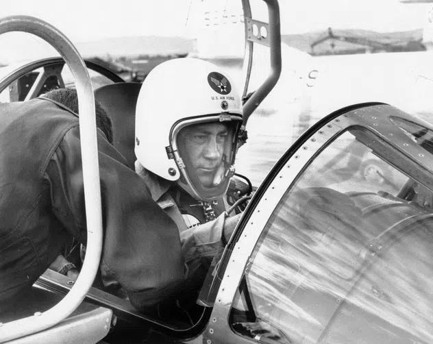 Today in Aviation History: Howard "Scrappy" Johnson Breaks World Altitude Record 12 Major Howard C. Johnson seated in the cockpit of a Lockheed F 104 Starfighter. Johnson Family Collection