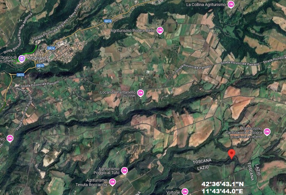 The Letter, the Lightning, and the Cave: A World War II Rescue Remembered 22 Mappa Grotta Rifugio