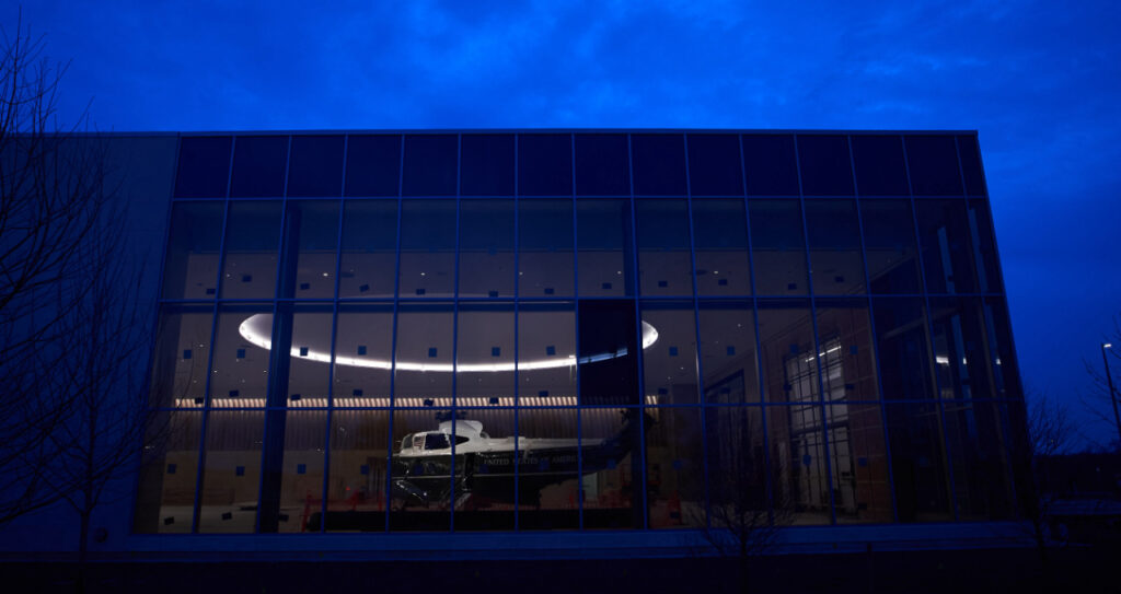 Marine One Helicopter Lands At Permanent Home In Bush Library Pavilion 16 Marine One Helicopter Lands At Permanent Home In Bush Library Pavilion 3