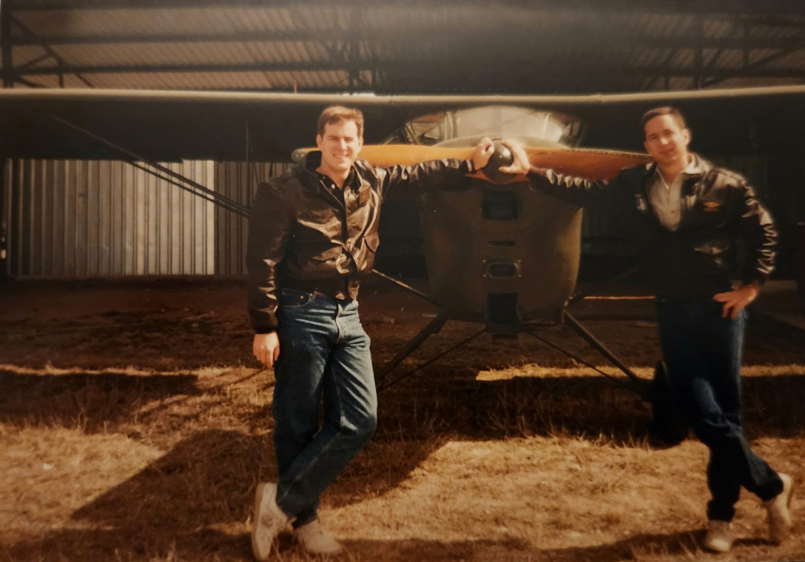 Warbird Pilot Mark Novak Reaches 1,000 Flight Hours in the Boeing B-29 Superfortress 13 Mark with Doug Putney his partner in the L 6 1990 scaled