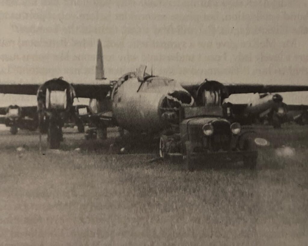 Martin Marauder at French Valley Airport Bound for Pima 17 Martin B 26 Marauder for display at the Pima Air and Space 6