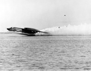 Grounded Dreams: US Navy’s P6M SeaMaster and the End of Seaplane Bombers 19 Martin P6M 2 Seamaster taking off