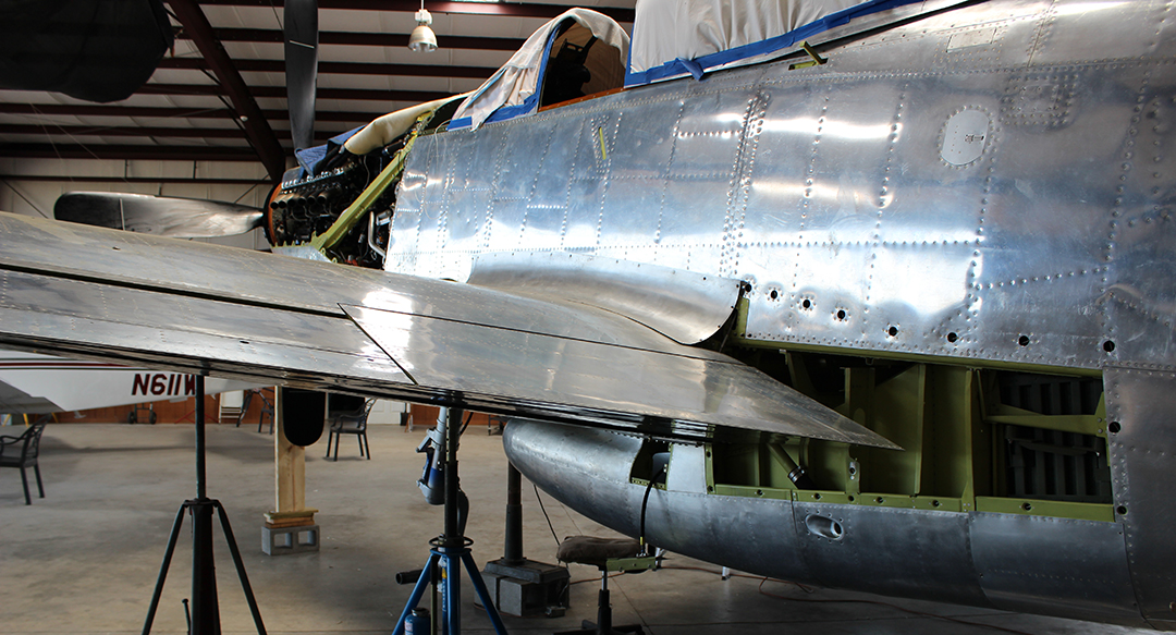 XP-82 Twin Mustang – May, 2018 – Restoration Update 37 May Update 08