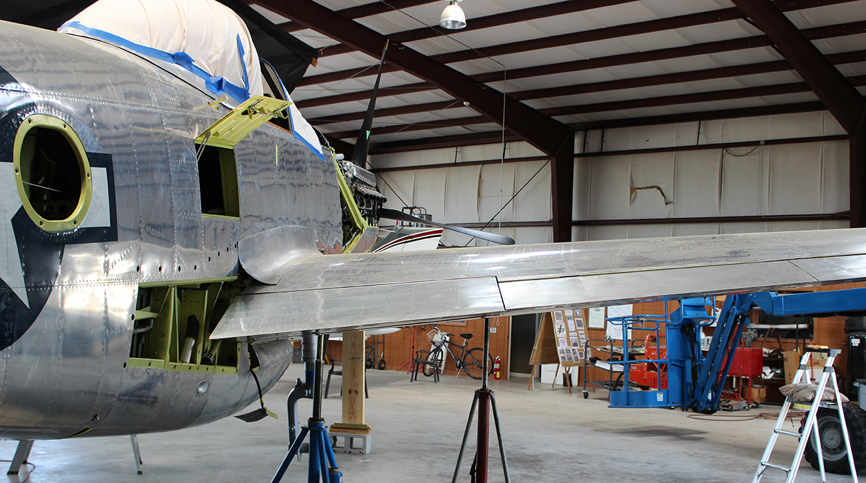 XP-82 Twin Mustang – May, 2018 – Restoration Update 38 May Update 09