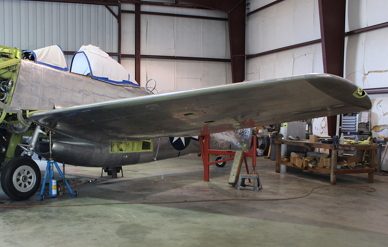 XP-82 Twin Mustang – May, 2018 – Restoration Update 30 May Update 18