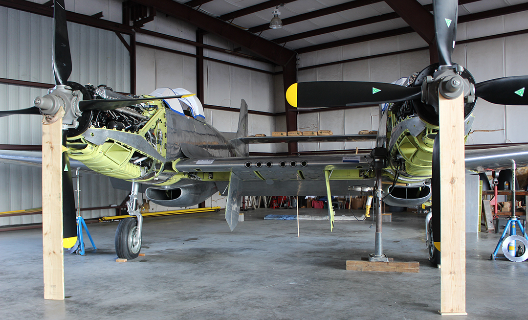 XP-82 Twin Mustang – May, 2018 – Restoration Update 34 May Update 22