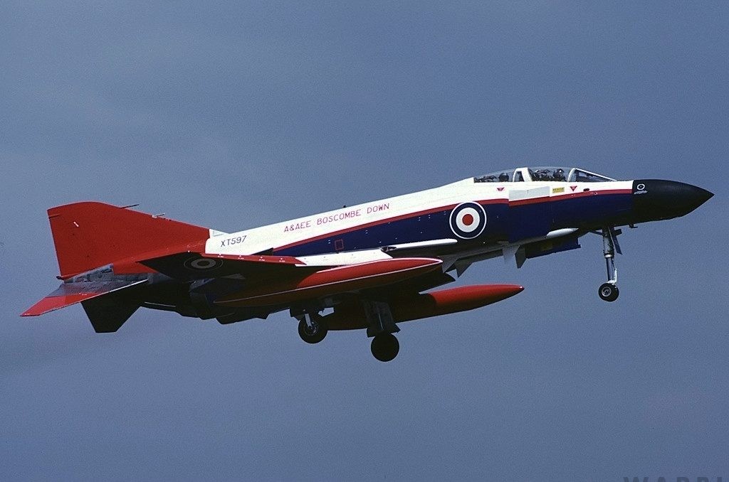 Former RAF Phantom IIs XT597 and XT905 Arrive at Cotswold Airport 13 McDonnell F 4K Phantom FG1 UK Air Force AN1222540