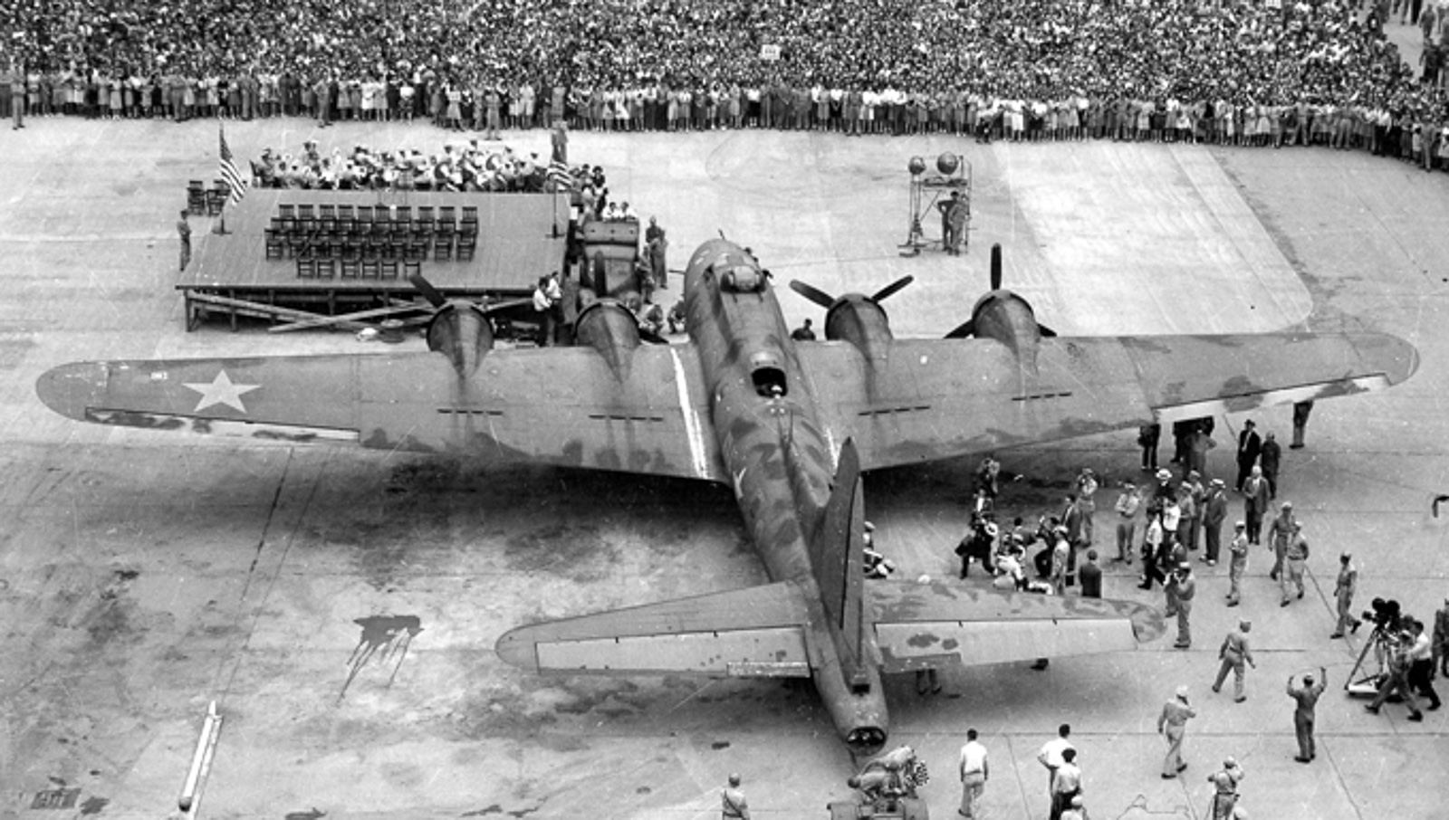 Memphis Belle Restoration Report and Exhibit Plans at NMUSAF 10 Memphis Belle War Bond Tour at WP 1