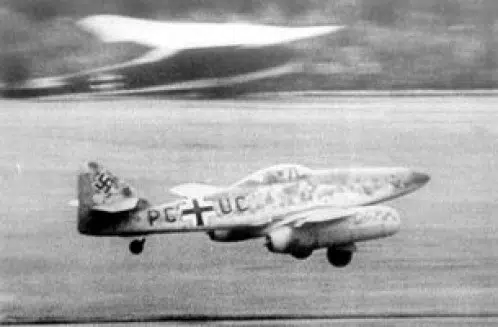 Today in Aviation History: First Flight of the Messerschmitt Me 262 Prototype 11 Messerschmitt Me 262 V3 prototype PCUC maiden flight 18 July 1942.jpg