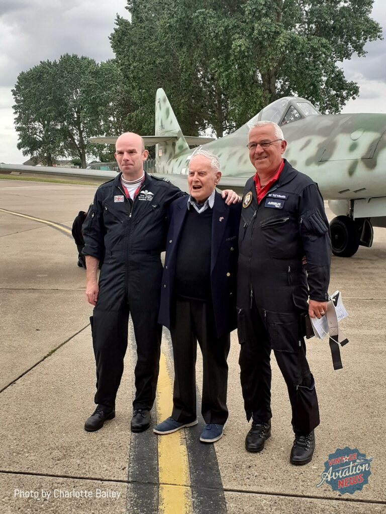 Messerschmitt Me262 Celebrated in UK Skies 16 Messerschmitt Me262 D IMTT VAN 2 1