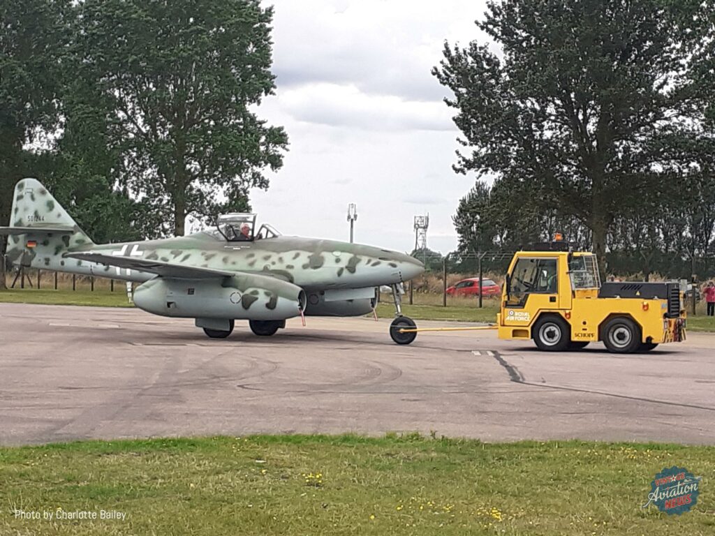 Messerschmitt Me262 Celebrated in UK Skies 11 Messerschmitt Me262 D IMTT VAN 4 1