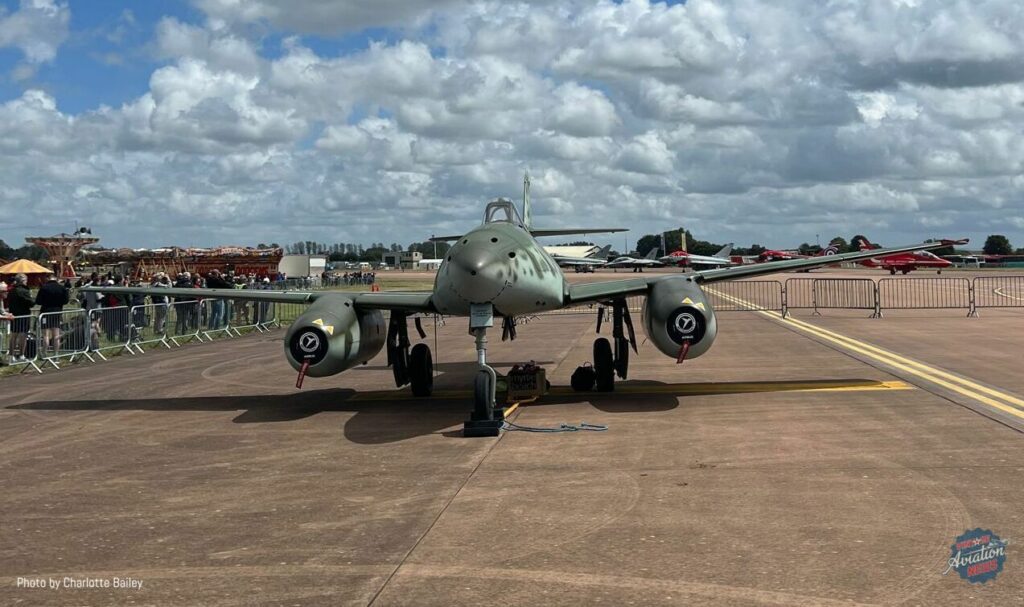 Messerschmitt Me262 Celebrated in UK Skies 10 Messerschmitt Me262 D IMTT VAN 8