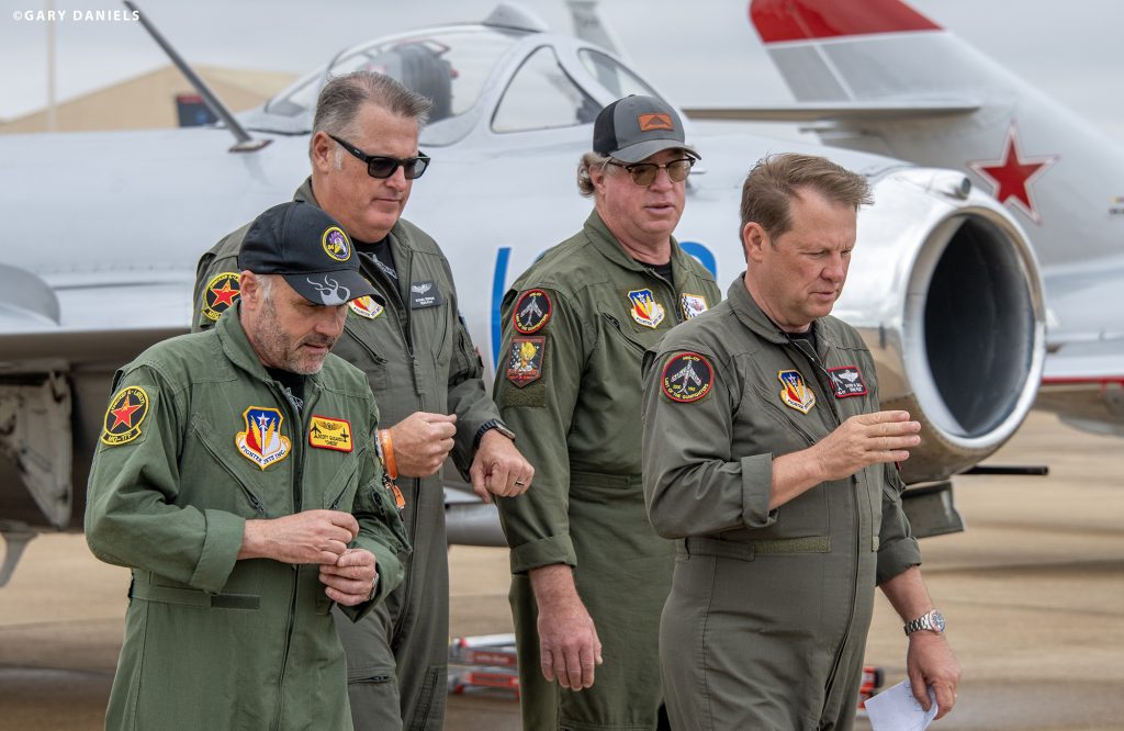 MiG-17 Milestone: Four-Jet Formation Shakes Up Barksdale Airshow 12 MiG BAFB Gary Daniels 07