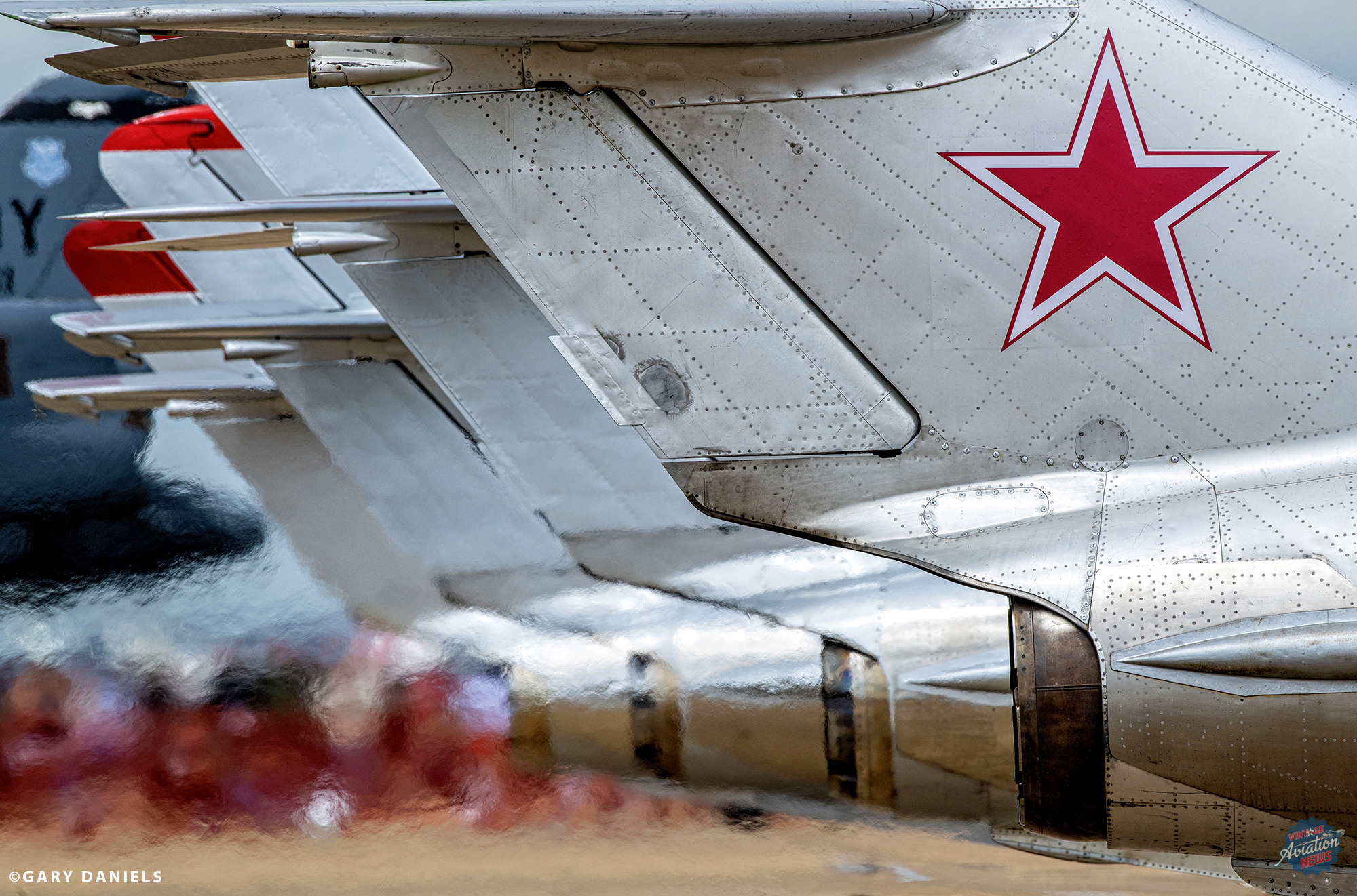 MiG-17 Milestone: Four-Jet Formation Shakes Up Barksdale Airshow 16 MiG BAFB Gary Daniels 13