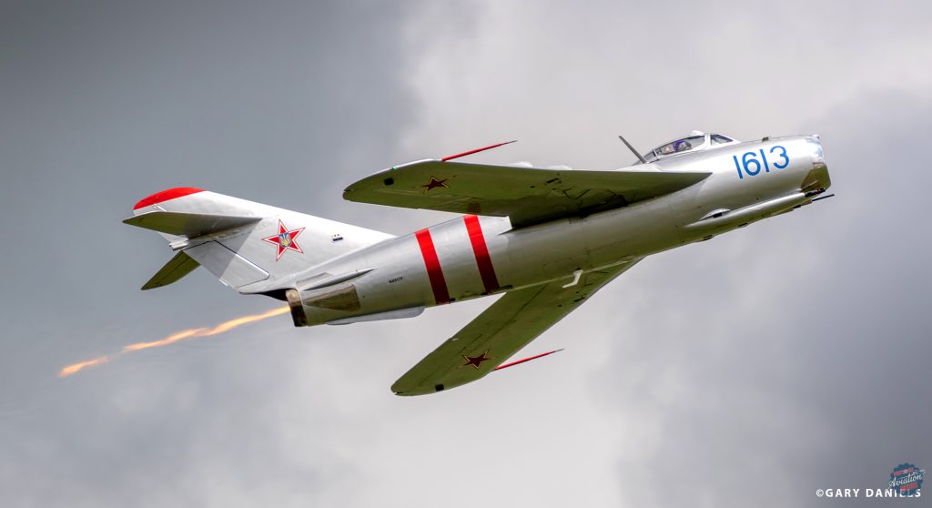 MiG-17 Milestone: Four-Jet Formation Shakes Up Barksdale Airshow 22 MiG BAFB Gary Daniels 17