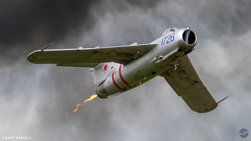 MiG-17 Milestone: Four-Jet Formation Shakes Up Barksdale Airshow 18 MiG BAFB Gary Daniels 18