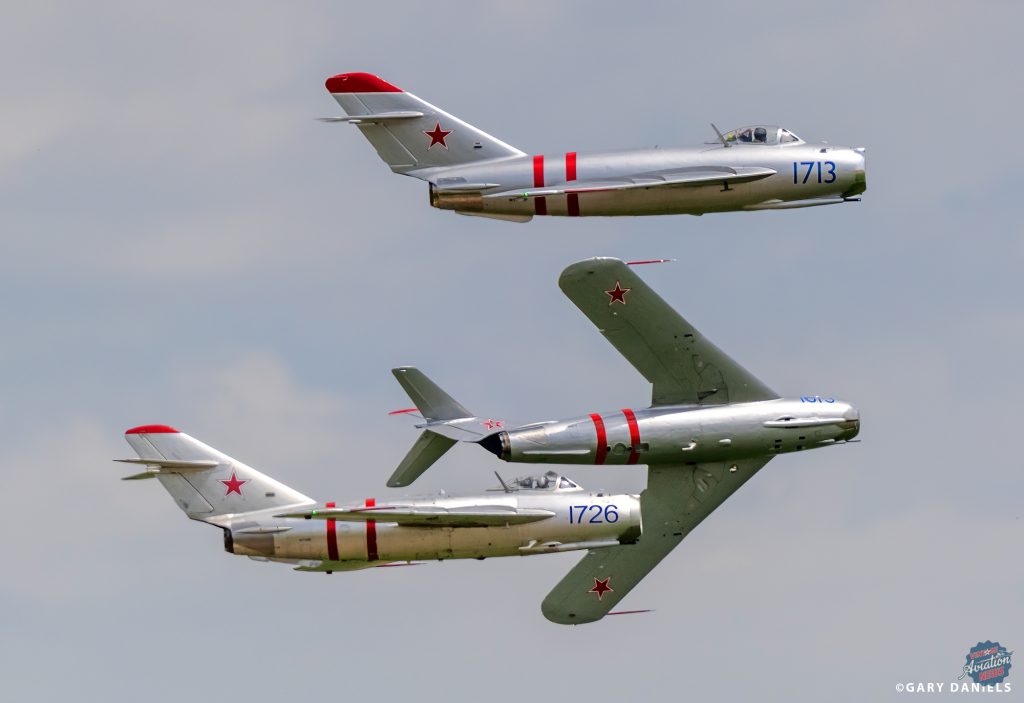 MiG-17 Milestone: Four-Jet Formation Shakes Up Barksdale Airshow 15 MiG BAFB Gary Daniels 19