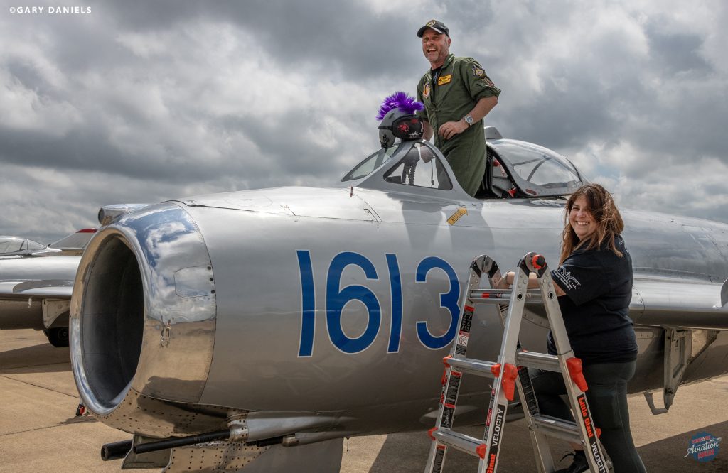 MiG-17 Milestone: Four-Jet Formation Shakes Up Barksdale Airshow 17 MiG BAFB Gary Daniels 22