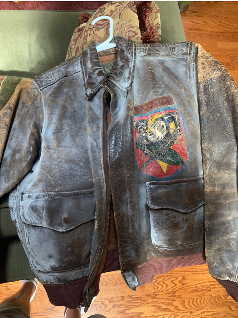 Recreating History For The Fagen Fighters P-47 Thunderbolt 13 Michael Titres original A 2 Jacket