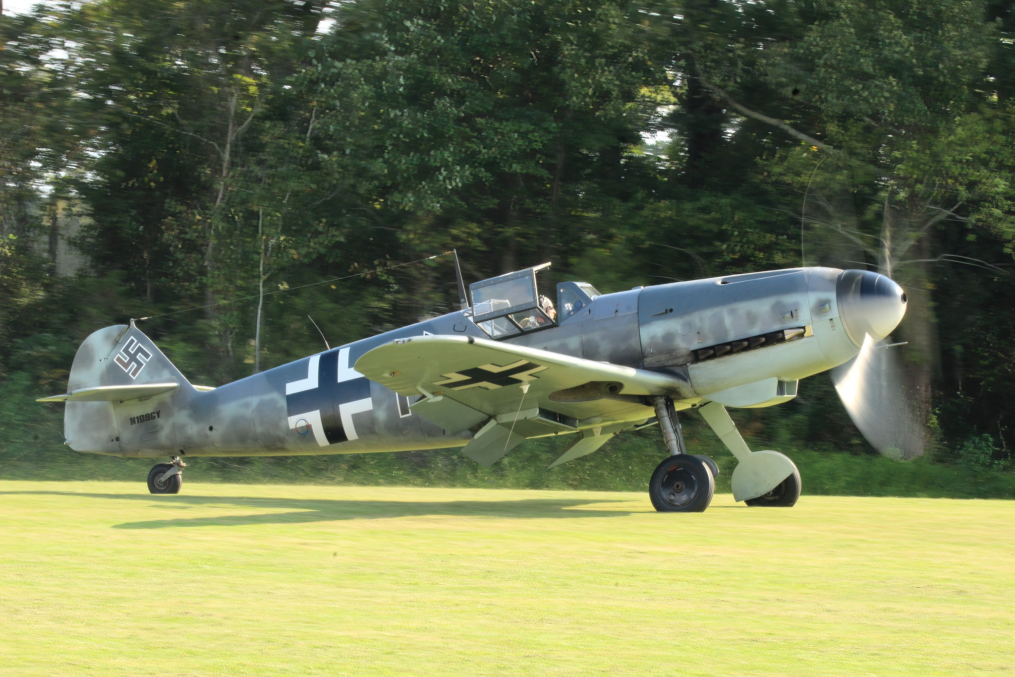 Military Aviation Museum’s Messerschmitt Bf 109 Soars Again 11 Military Aviation Museum Messerschmitt Bf 109G 4