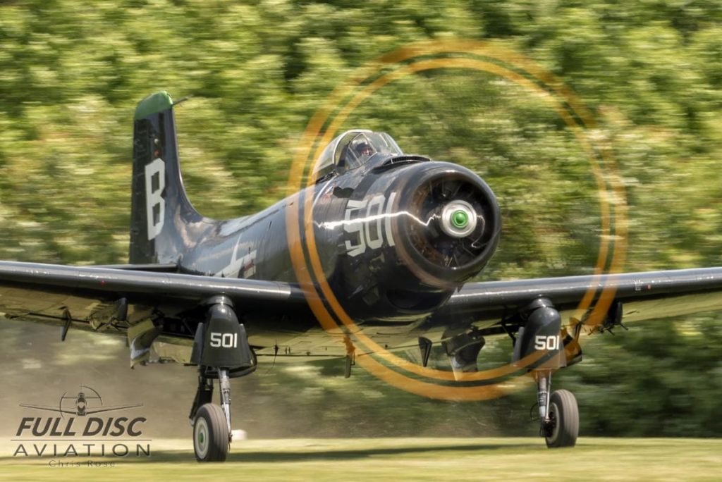 Flying Proms 2025: A Soaring Tribute to 250 Years of American Military Legacy 23 Military Aviation Museums own AD 4 Skyraider.