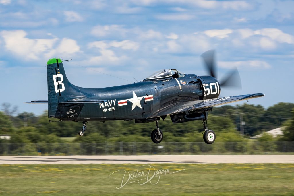 Military Aviation Museum's Skyraider to Join EAA AirVenture's Korea 75th Commemoration 13 Military Aviation museums AD 4 Skyraider Dorian Dogaru