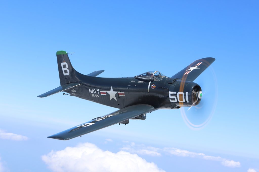 Military Aviation Museum's Skyraider to Join EAA AirVenture's Korea 75th Commemoration 12 Military Aviation museums AD 4 Skyraider Photo by Uwe Glasser