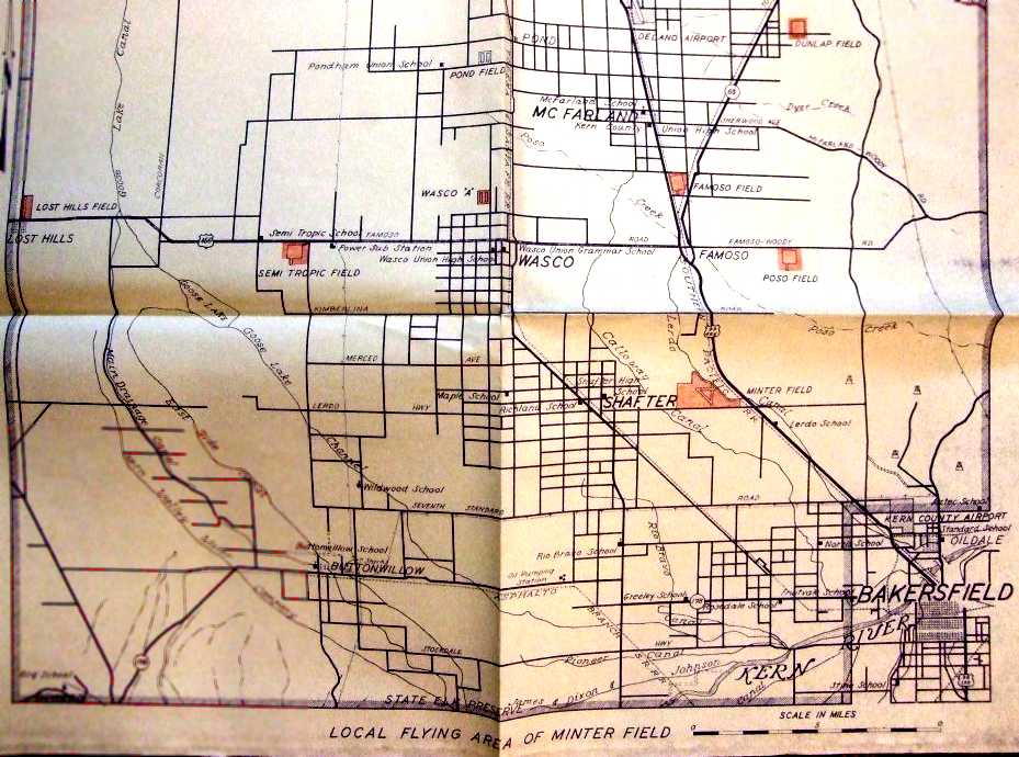 Exploring America’s Forgotten Airfields: Paul Freeman and the Story Behind Abandoned & Little-Known Airfields 11 Minter Auxiliary Army Airfield A 4 Dunlap Field Jasmin Landing Field Richgrove CA