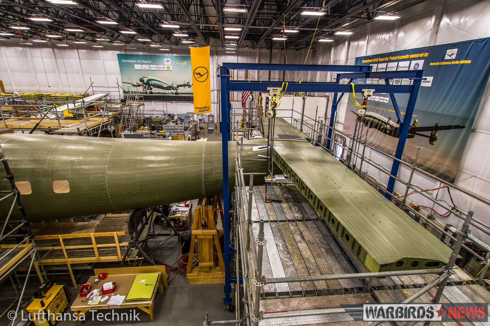 Lufthansa Lockheed L-1649A Super Star Restoration - Part 2 18 (© Lufthansa Technik)