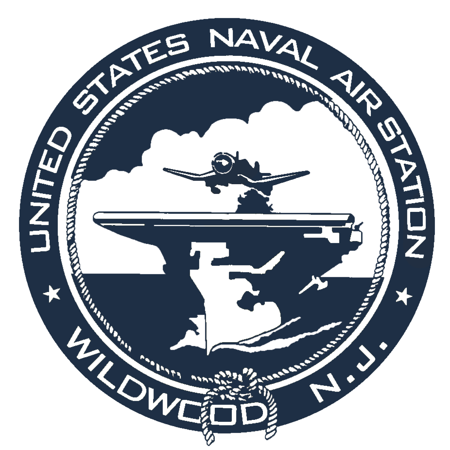 NAS Wildwood Museum Hosts Free Community Event Of The Opening of the Longest Yarn Traveling D-Day Exhibit 12 Monotone w White BG Logo Navy