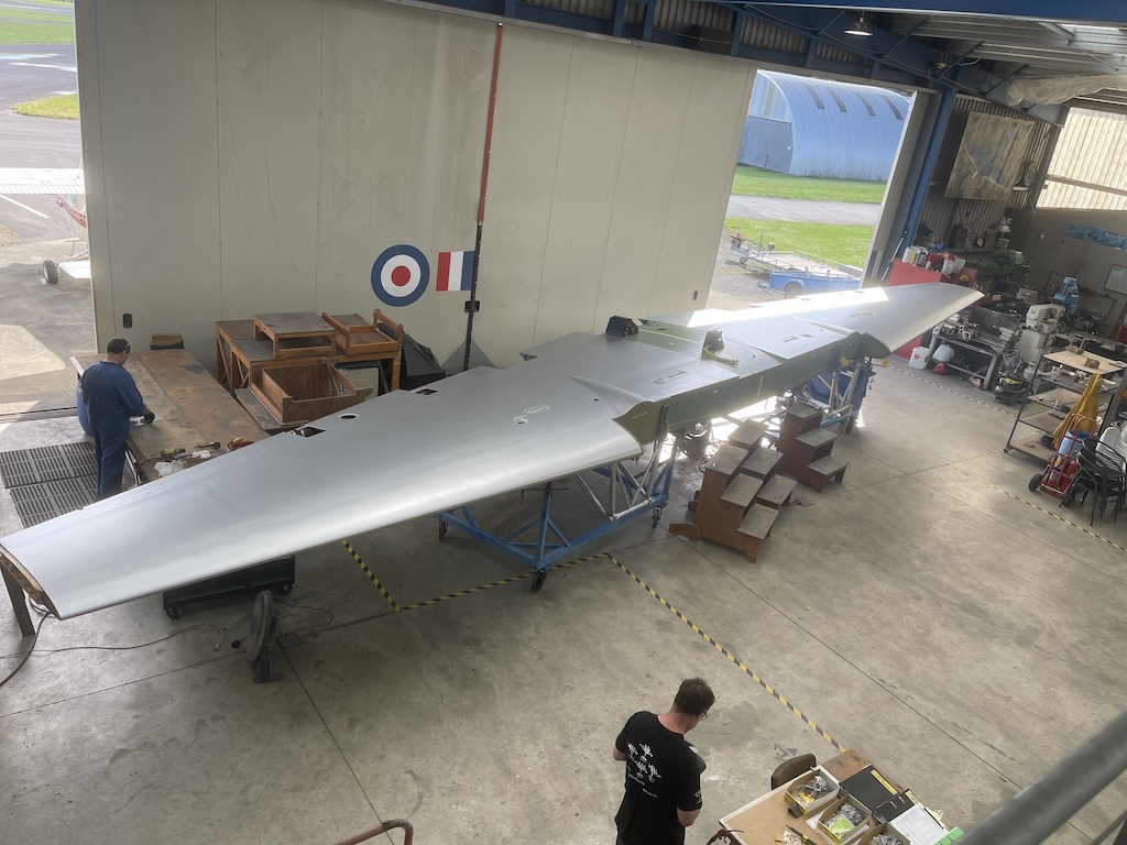 Mosquito FB MKVI TE881 / NZ2345 Restoration Update 10 Mosquito FB MKVI TE881 NZ2345 Restoration Update 1