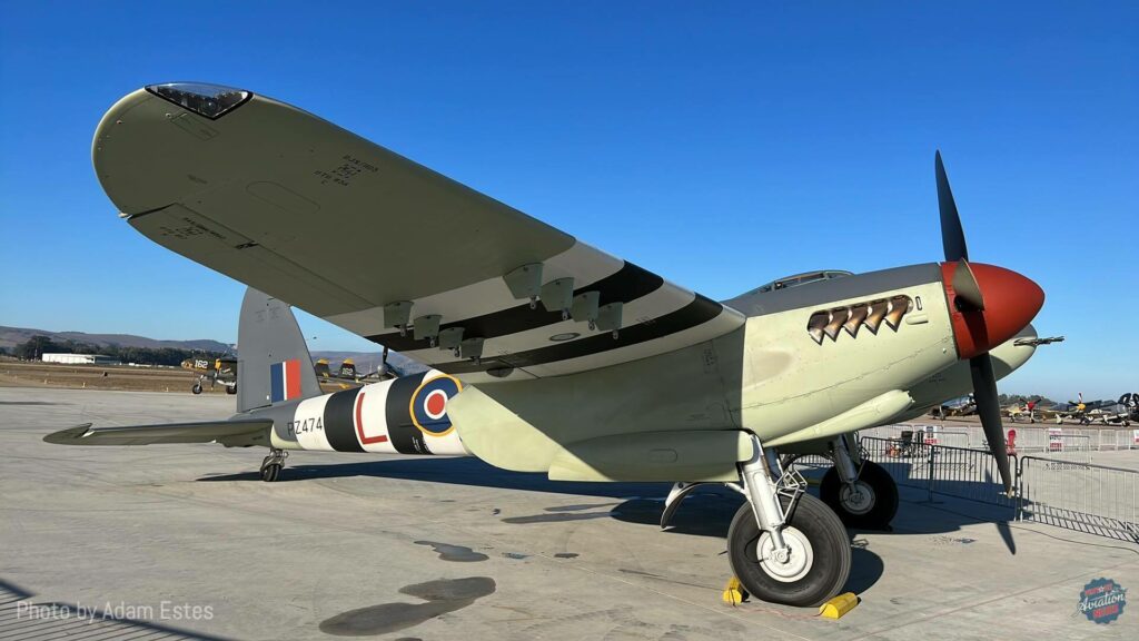 Planes of Fame Flying Demo Will Feature de Havilland Mosquito 10 Mosquito PZ474 Photo Adam Estes
