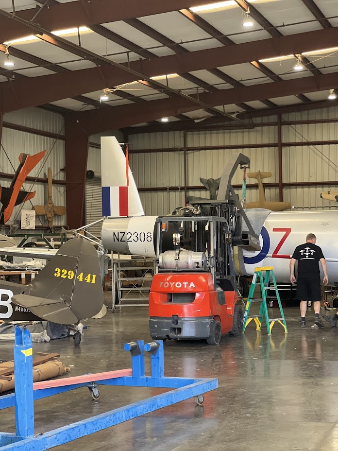 Mosquito T.43 NZ2308 Undergoes Reassembly at Chino 11 Mosquito TMk.43 NZ2308 Undergoes Reassembly at Chino 4387