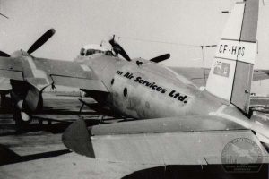 The Long and Winding Road of the City of Calgary's Mosquito Finally Leads to a Restoration 17 Weather-beaten but intact, CF-HMS's rear fuselage shows signs of several fabric repairs. (Image Credit: Calgary Aero Space Museum)