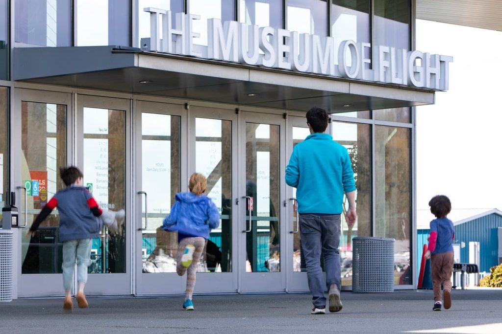 Registration for the Museum of Flight Summer Camps Opens in March 11 Museum of Flight Front Door