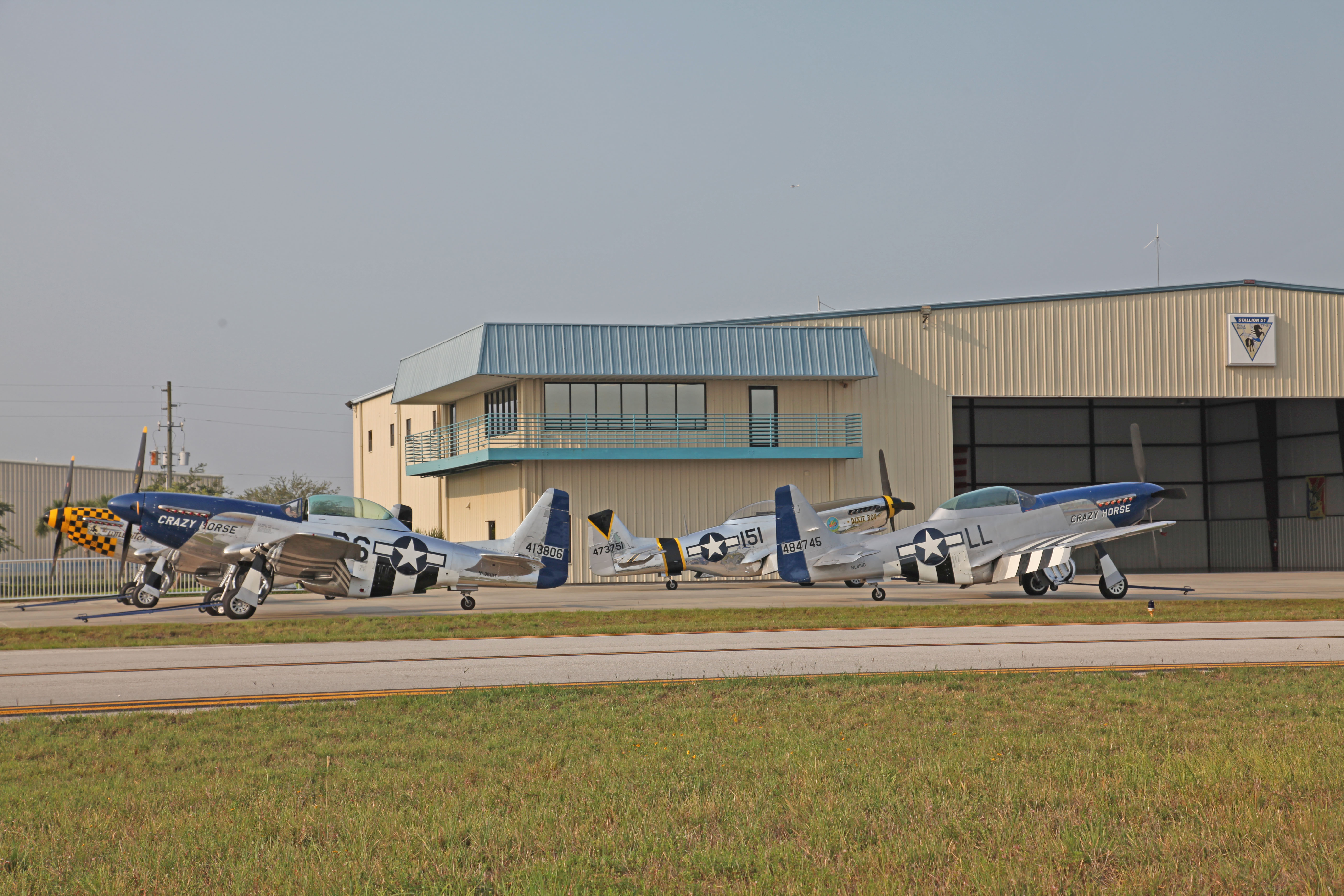 Stallion 51’s Campus of Higher Learning 11 Mustangs on the Ramp at Stallion 51 photo by KT Budde Jones copy
