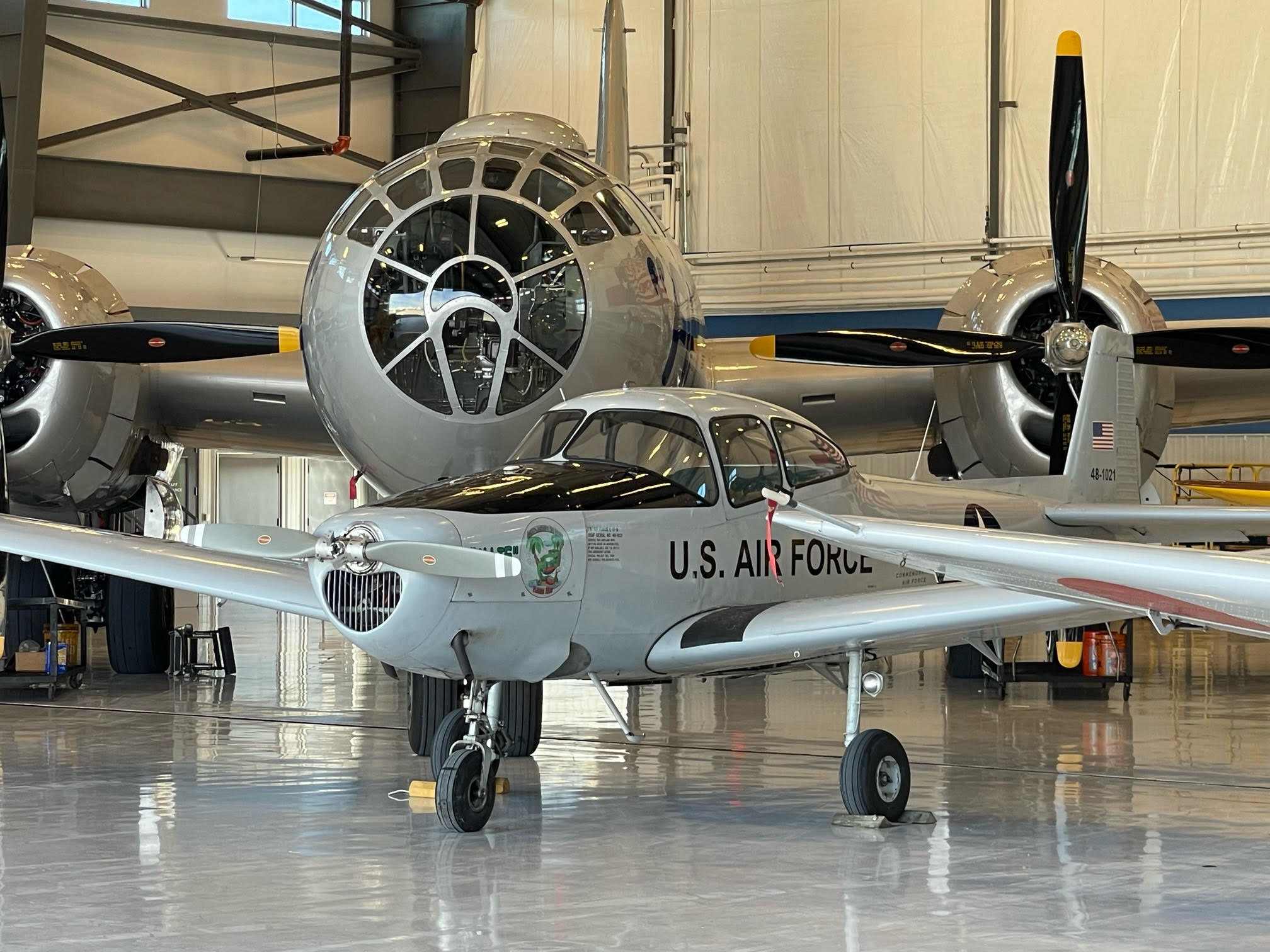 The Commemorative Air Force Comes to the Rocket City 12 N2995 in front of FiFi