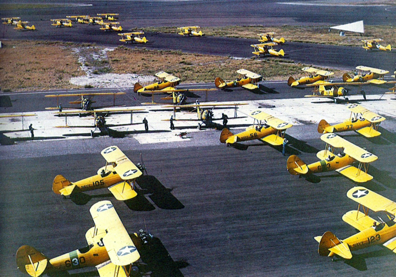 CAF Airbase Georgia Advances Restoration of Navy Stearman N2S-2 12 N2S NAS Corpus Christi 01 1943